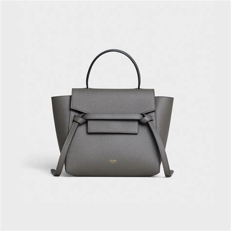 celine nano belt bag in grained calfskin price|Celine belt bag.